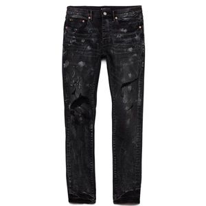 PURPLE BRAND P001 SUPER FADE BLACK WEFT REPAIR Mens Apparel / Size 34